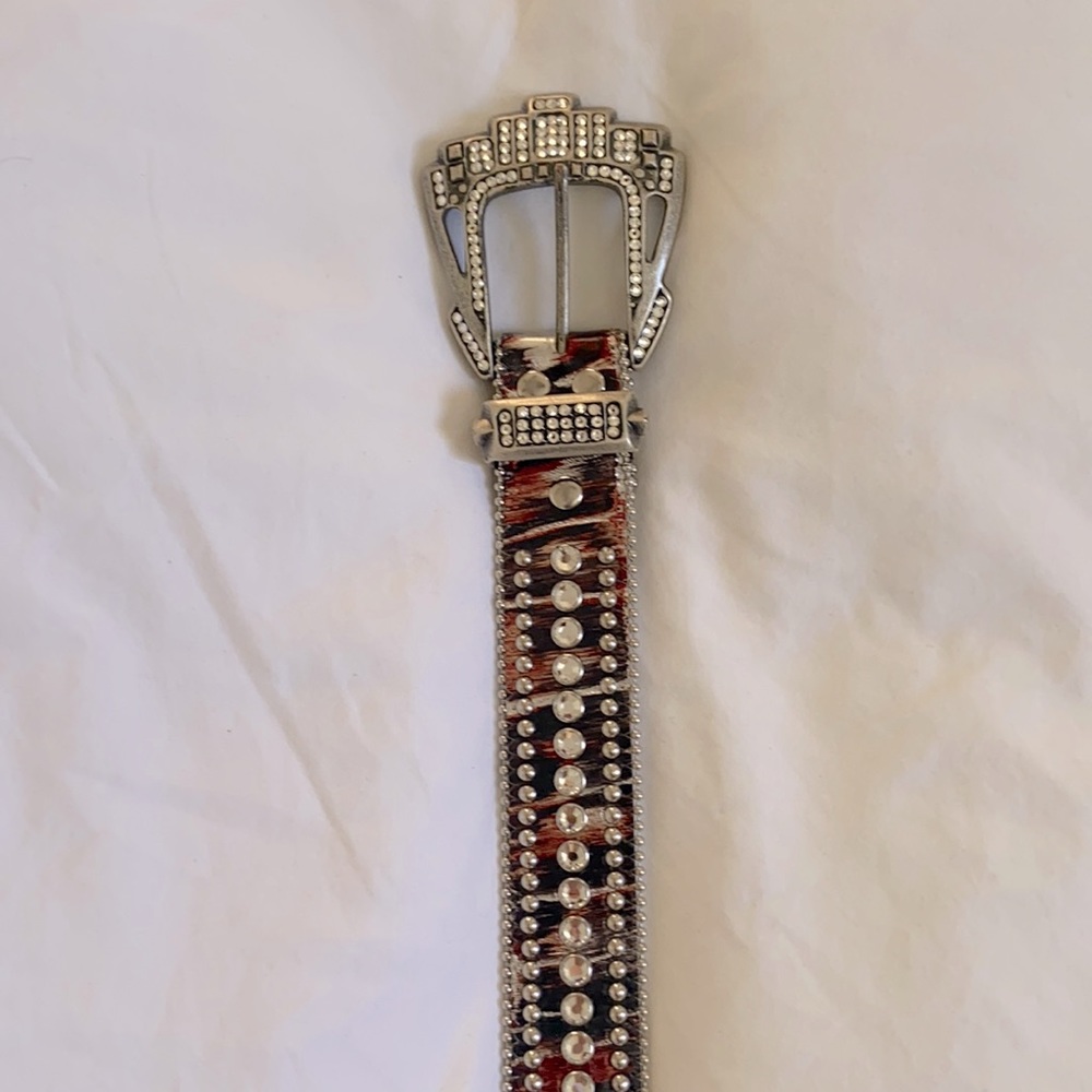 b.b.Simon Savah Crystal Studded Belt